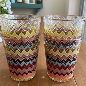Missoni for target glasses- four of them!